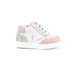 SCARPA SOLUTION BIANCO/ARGENTO/ROSA
