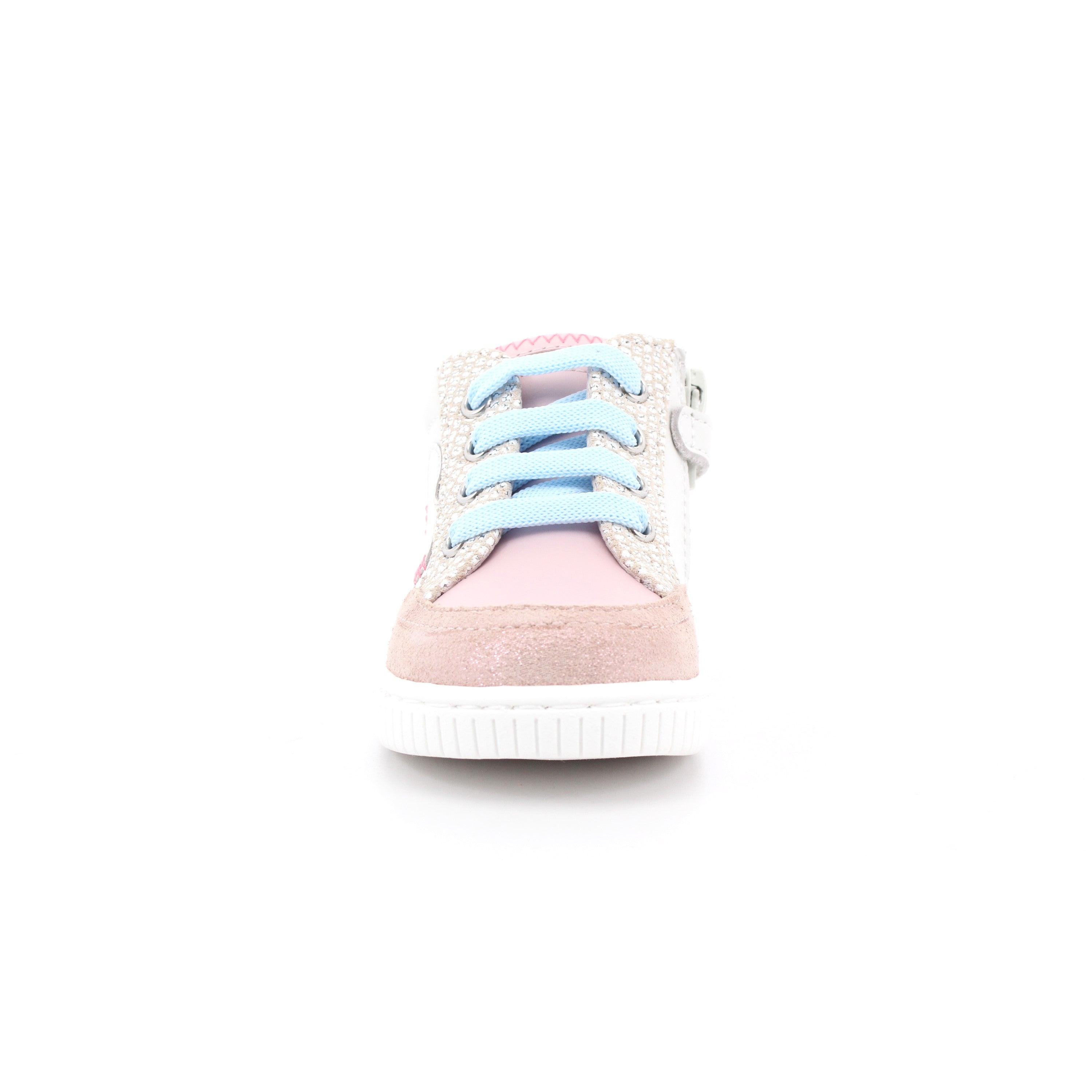 SCARPA SOLUTION BIANCO/ARGENTO/ROSA