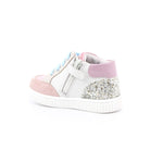 SCARPA SOLUTION BIANCO/ARGENTO/ROSA