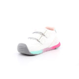 ZAPATO SPORT REJILLA BLANCO Y FUCSIA