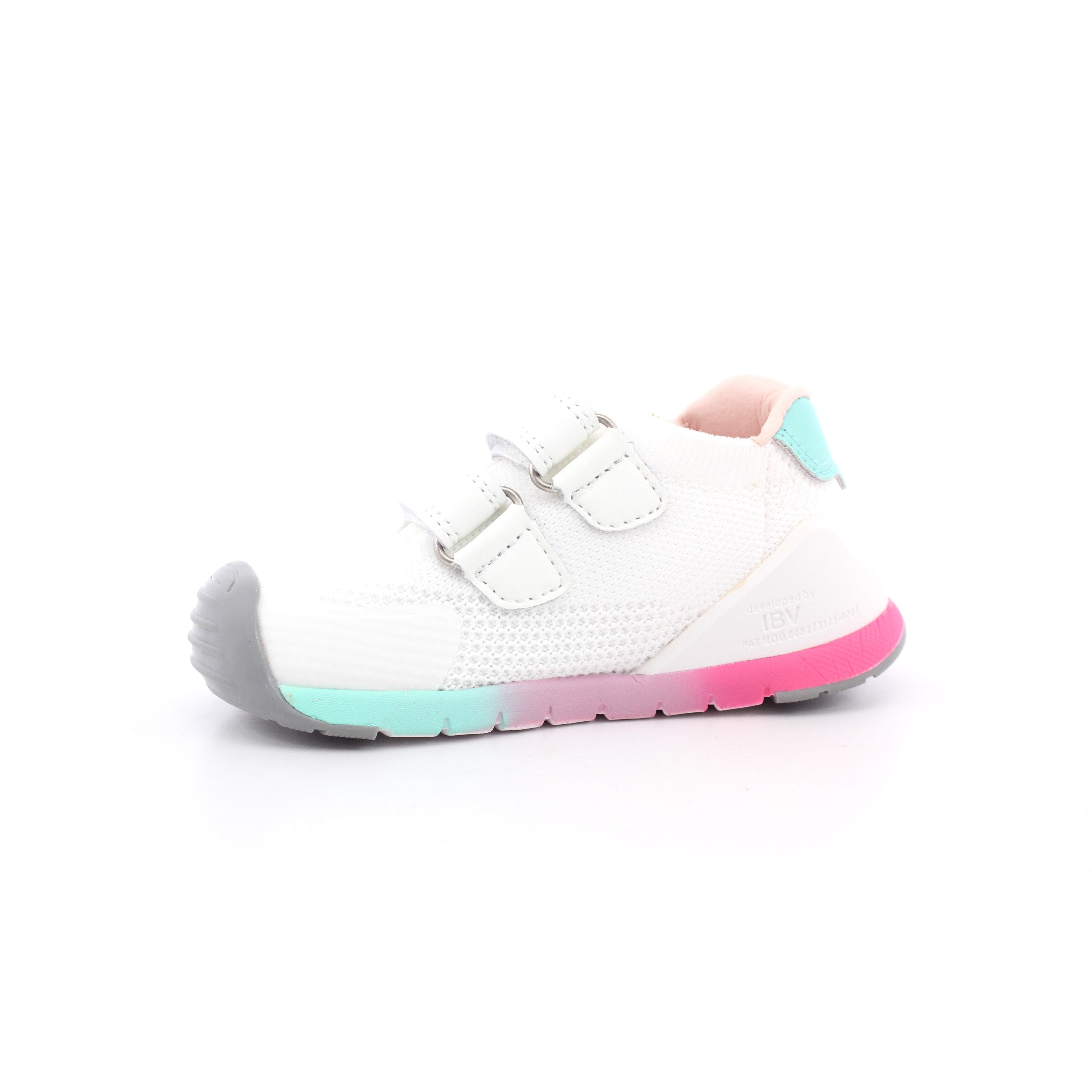 ZAPATO SPORT REJILLA BLANCO Y FUCSIA