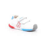 ZAPATO SPORT REJILLA BLANCO Y ROJO