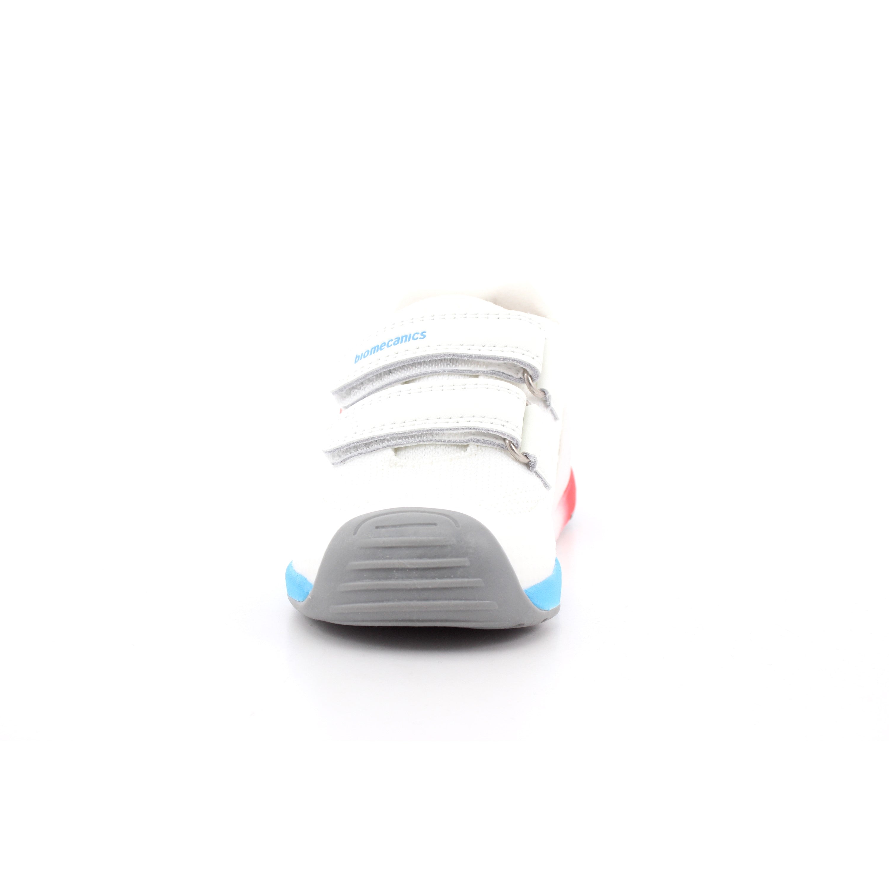ZAPATO SPORT REJILLA BLANCO Y ROJO