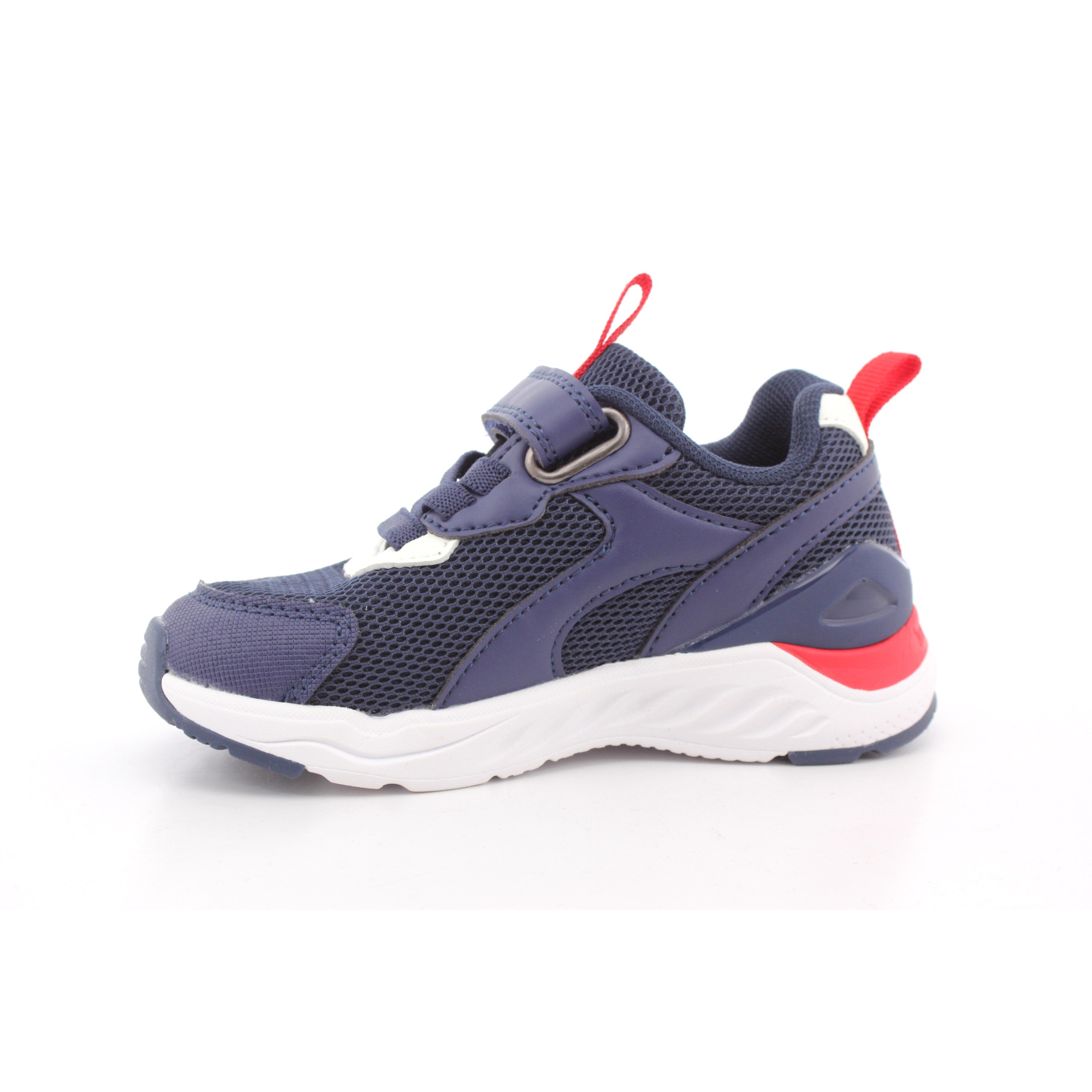 SNEAKER ELASTICOS REJILLA AZUL MARINO