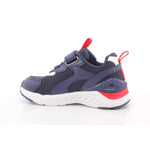 SNEAKER ELASTICOS REJILLA AZUL MARINO