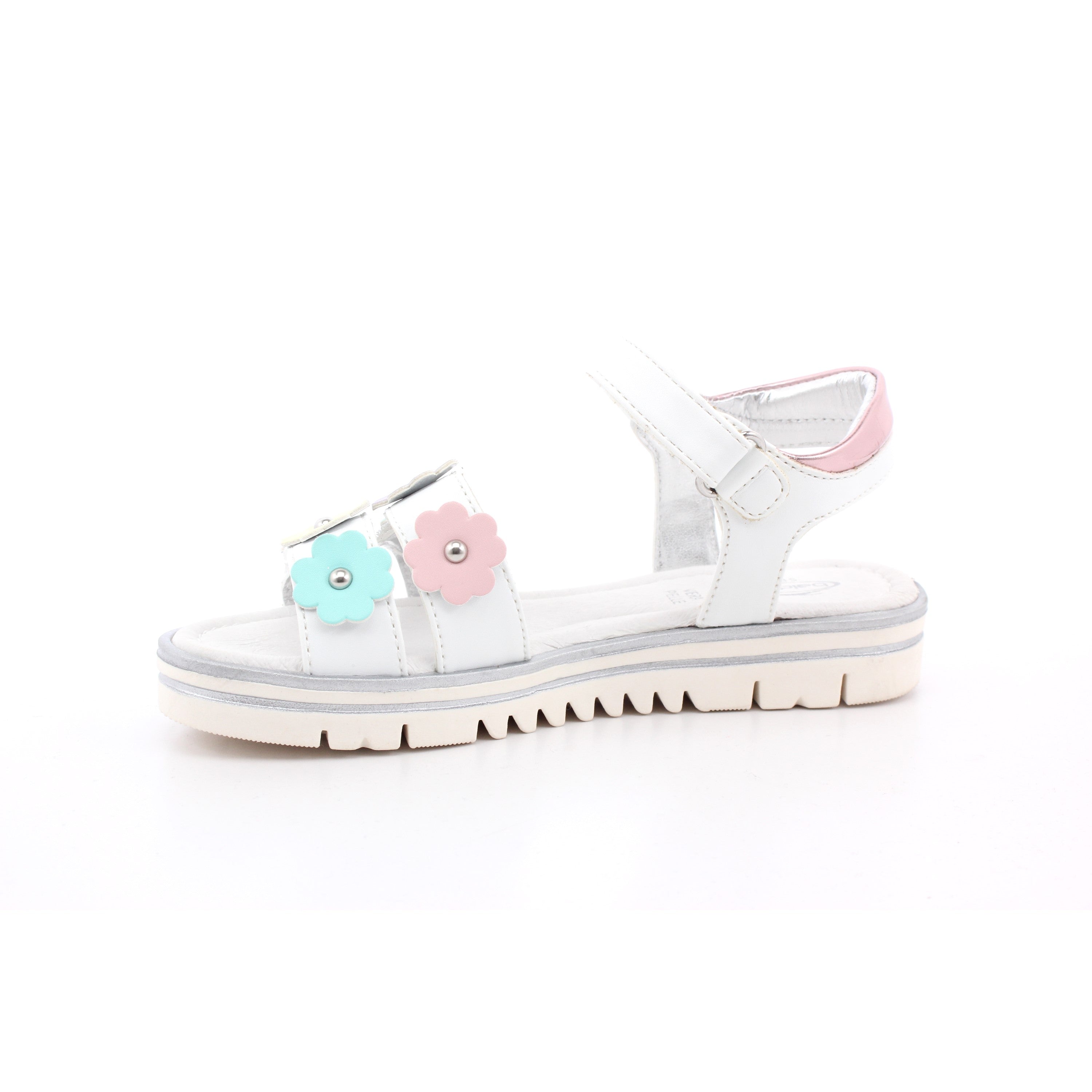 SANDALO GRIGIO WHITE/LILLA