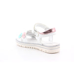 SANDALO GRIGIO WHITE/LILLA