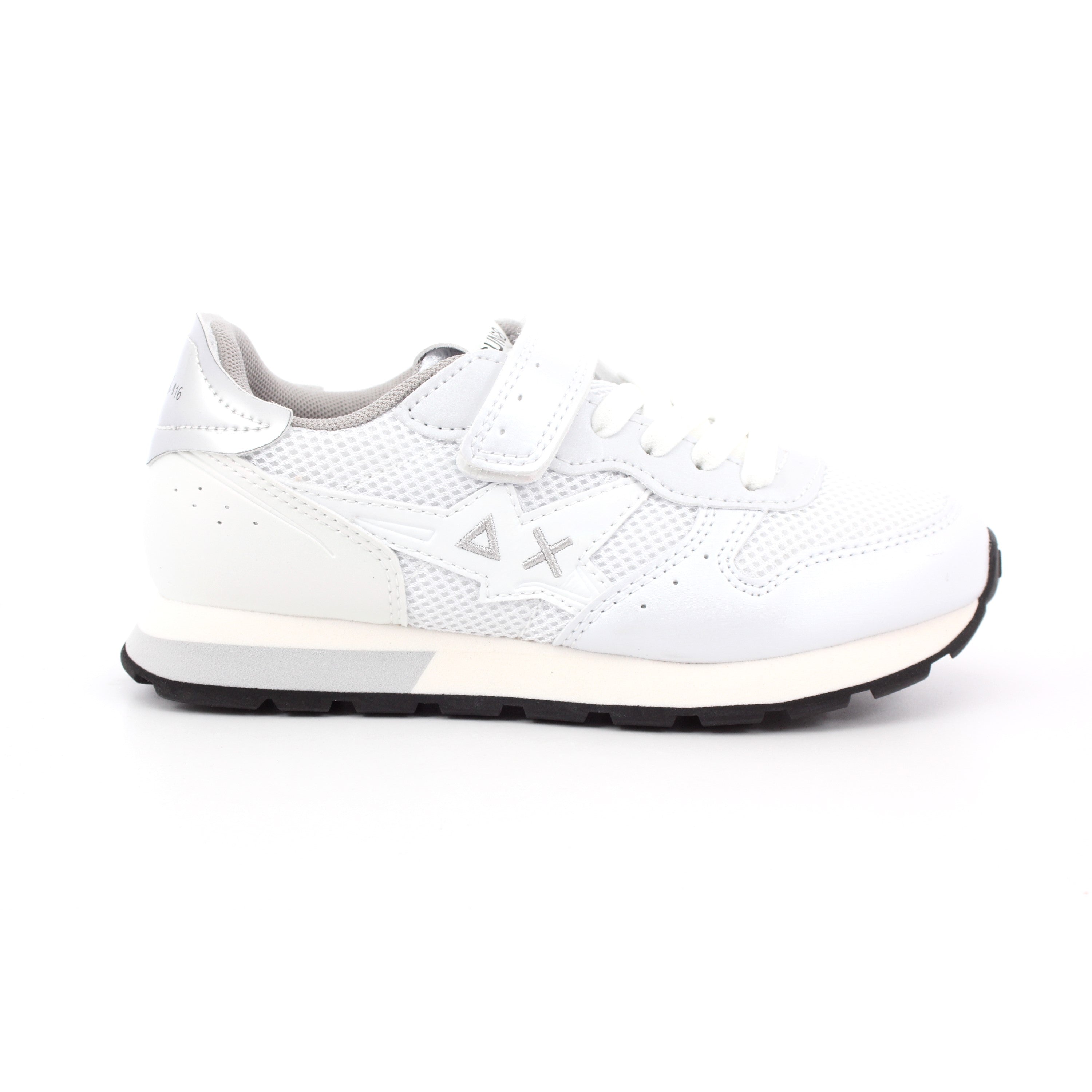 GIRL'S STARGIRL SILVER MESH (KID) 01 BIANCO