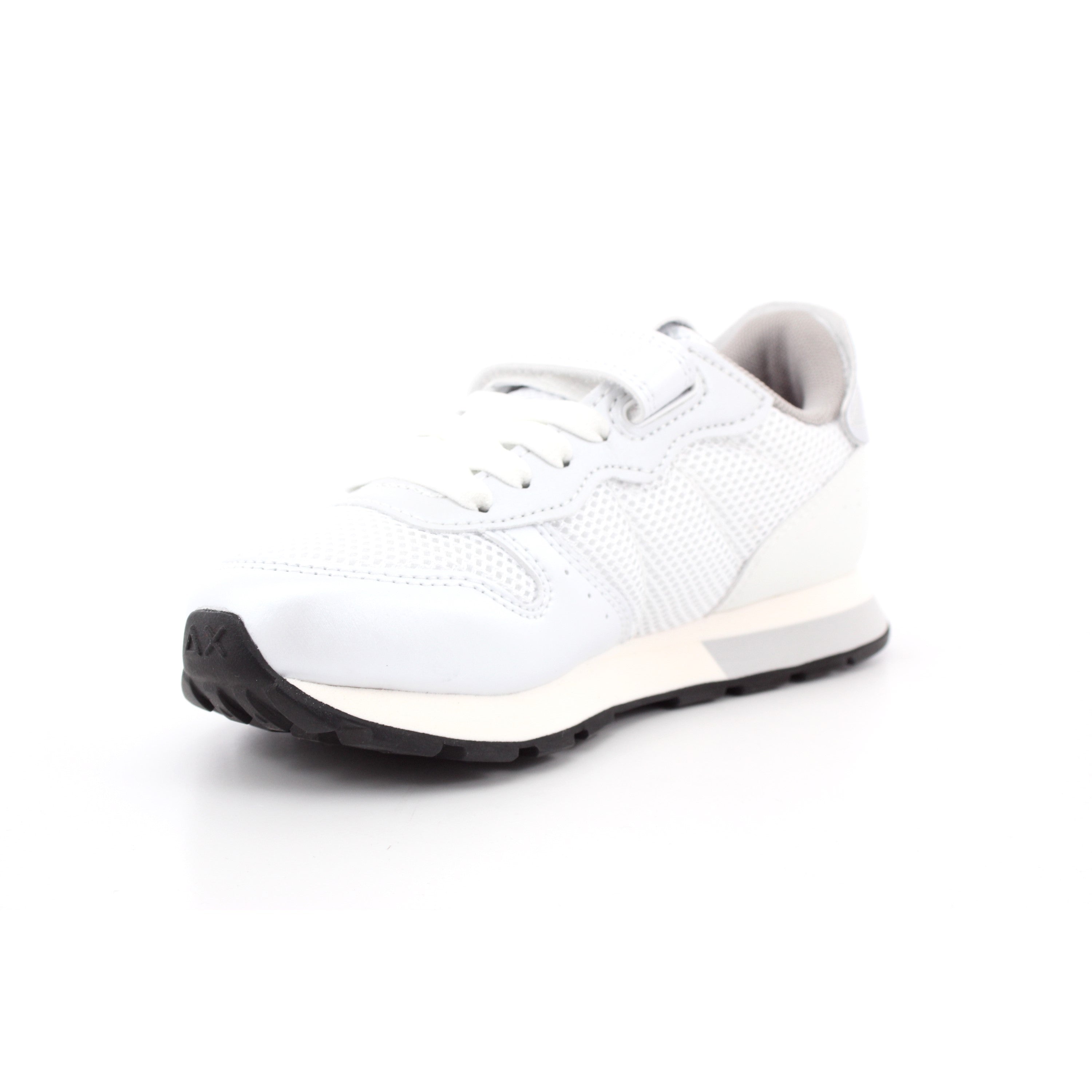 GIRL'S STARGIRL SILVER MESH (KID) 01 BIANCO