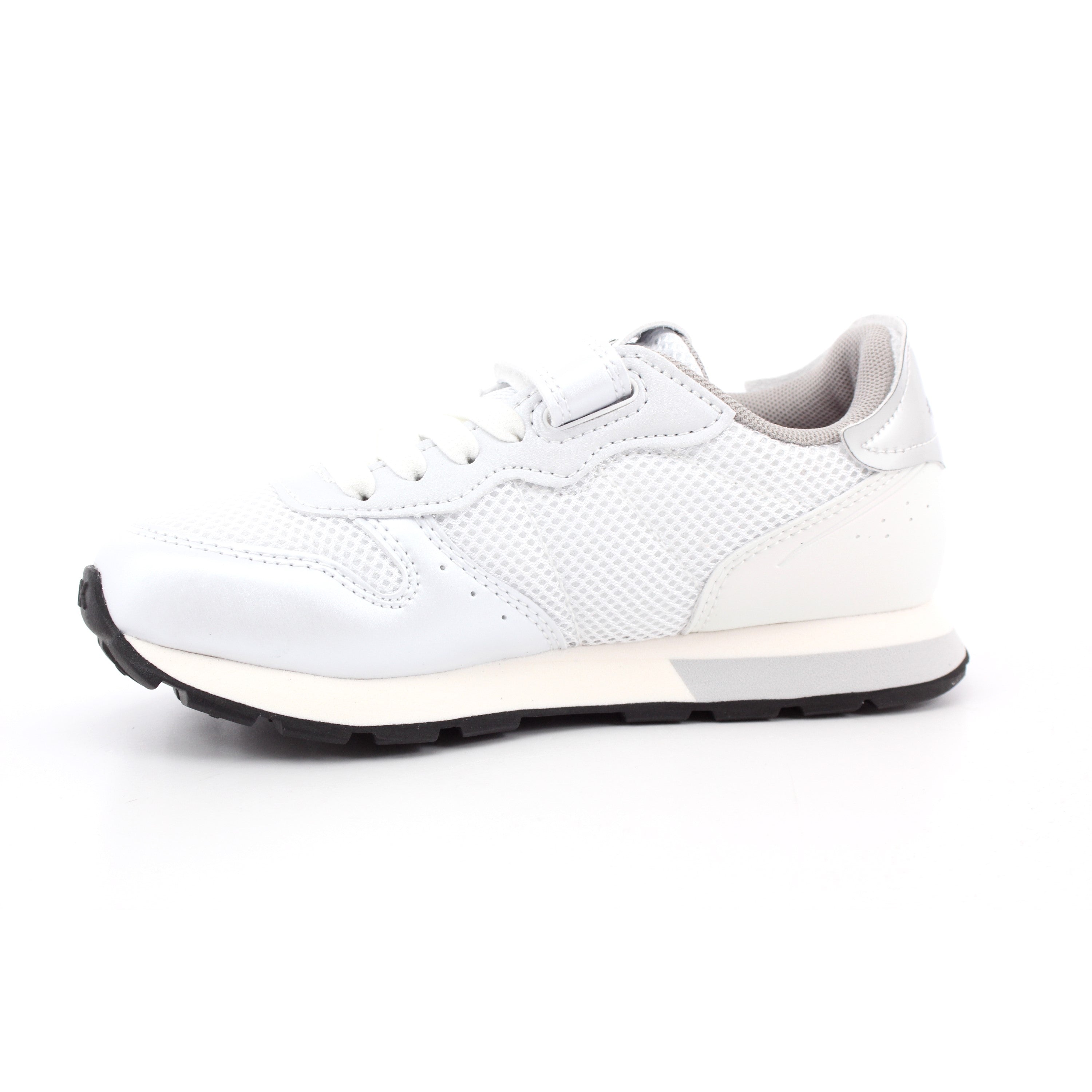 GIRL'S STARGIRL SILVER MESH (KID) 01 BIANCO
