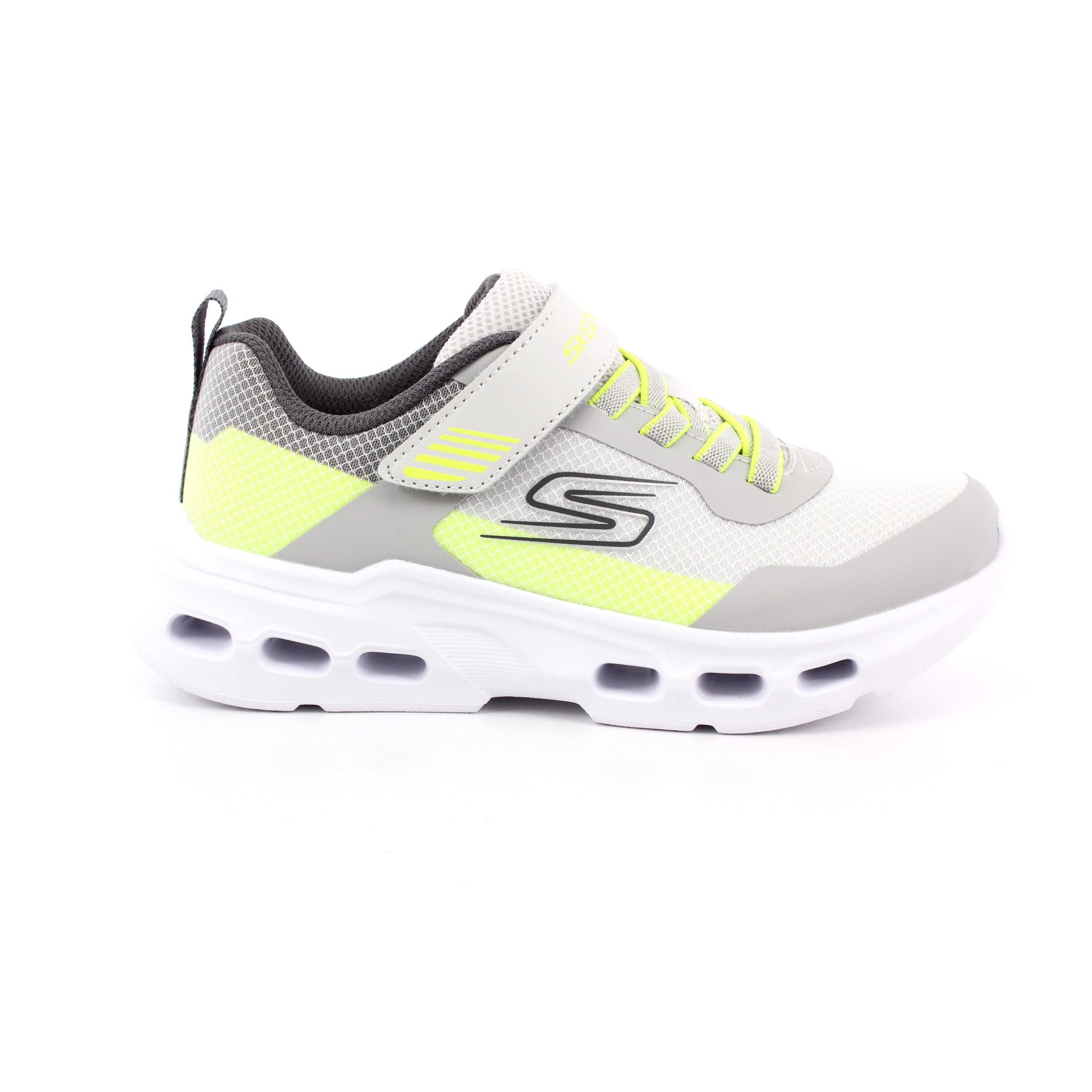 SKECHERS GLIDE-STEP GYYLGRAY/YEL