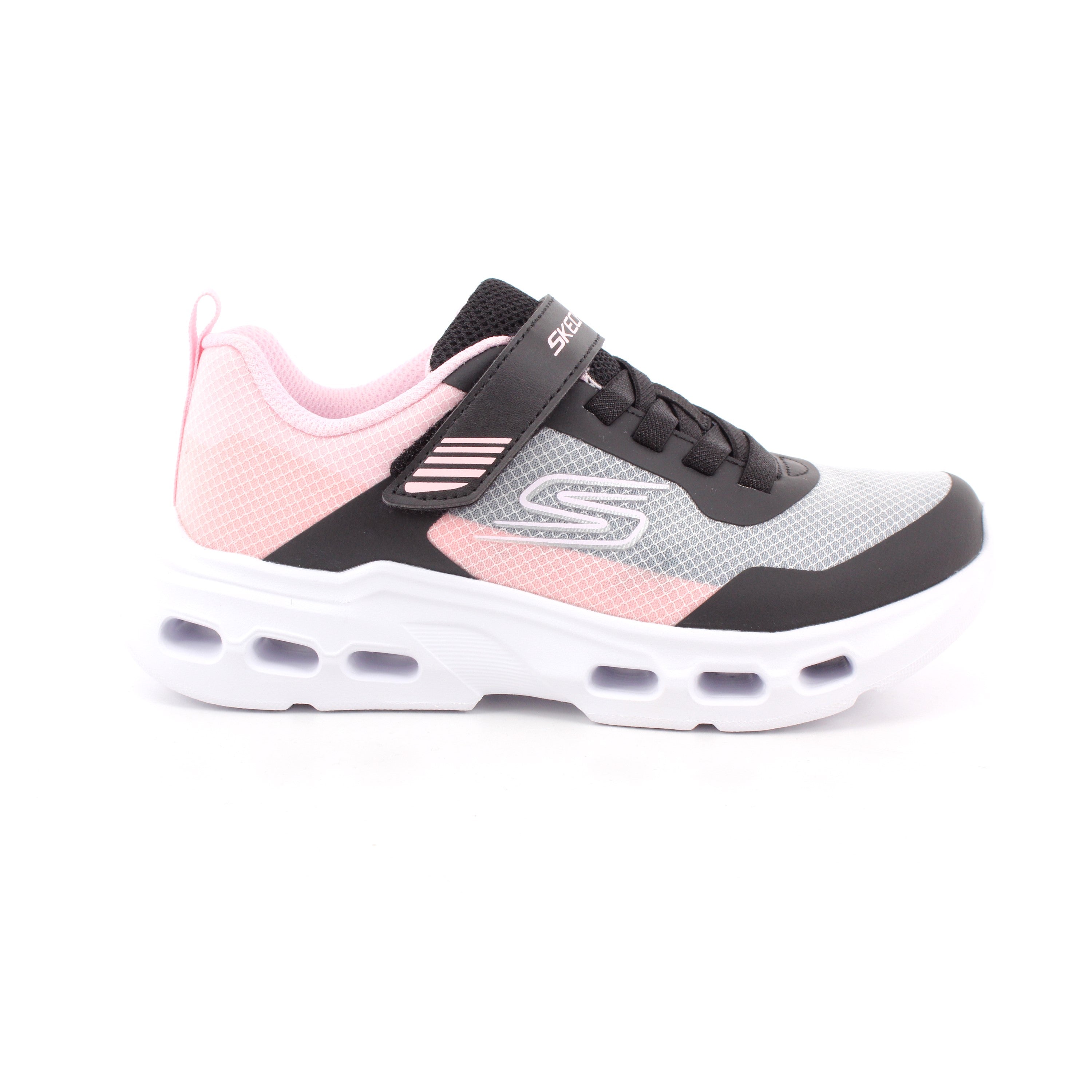SKECHERS GLIDE-STEP BKMTBLACK/MU