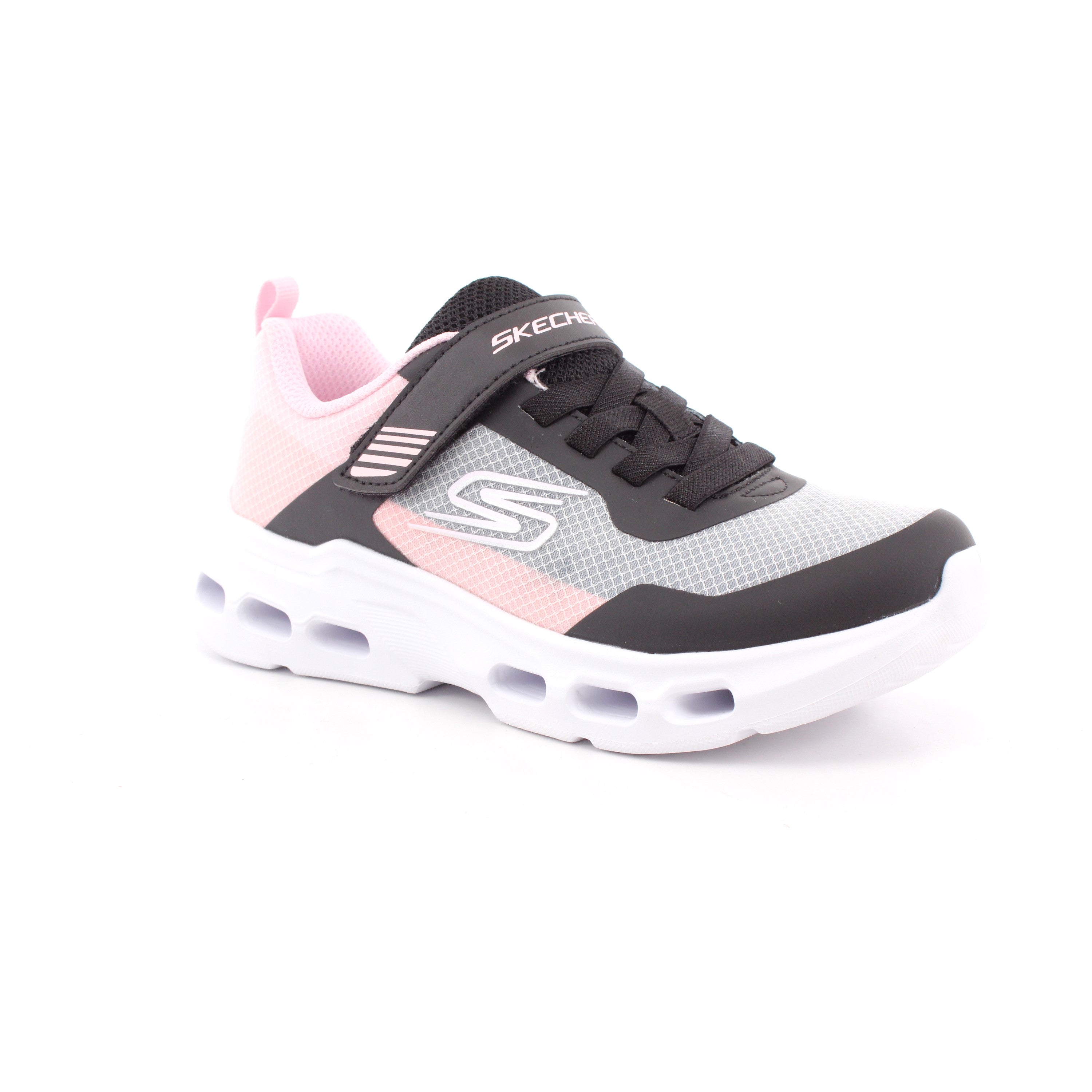SKECHERS GLIDE-STEP BKMTBLACK/MU