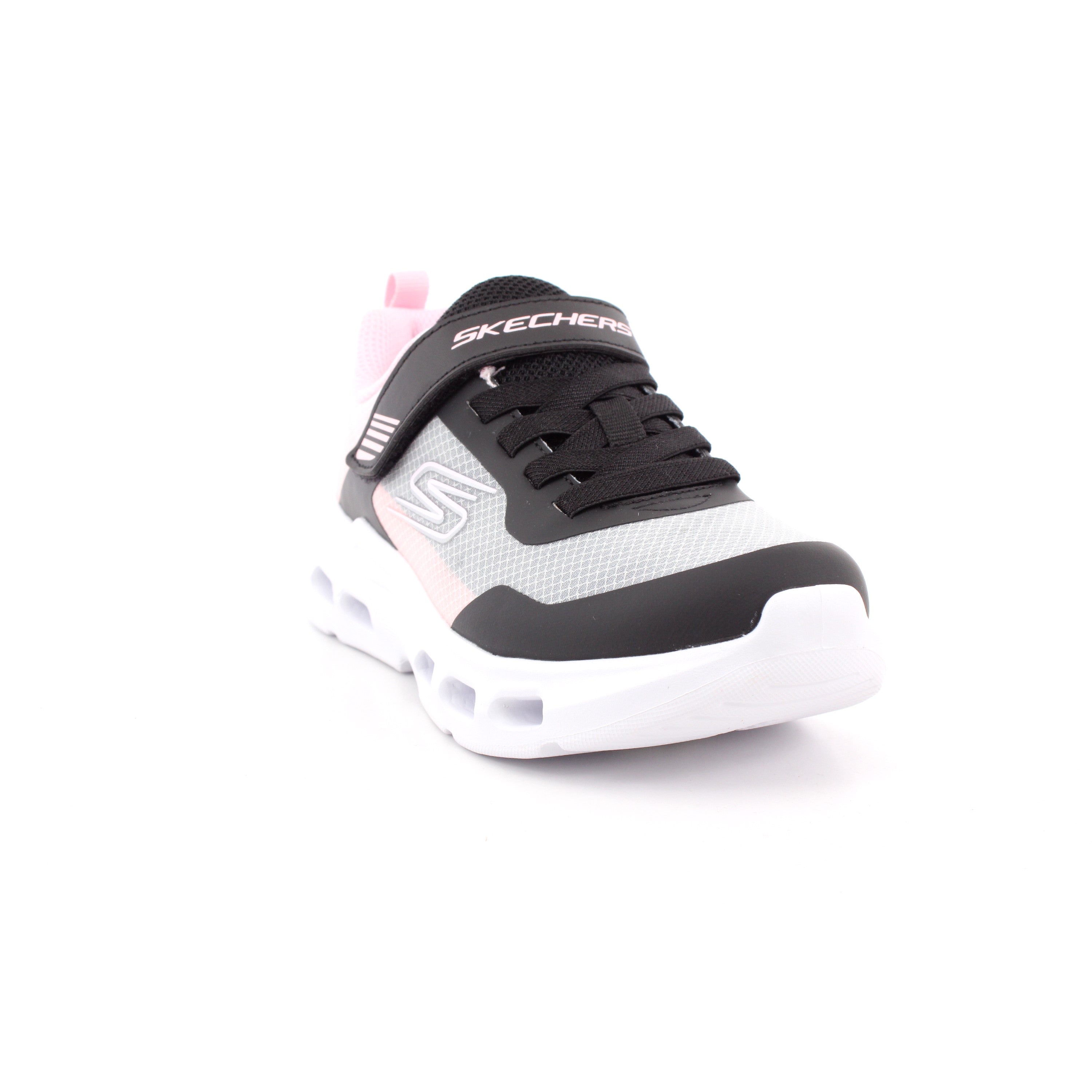 SKECHERS GLIDE-STEP BKMTBLACK/MU