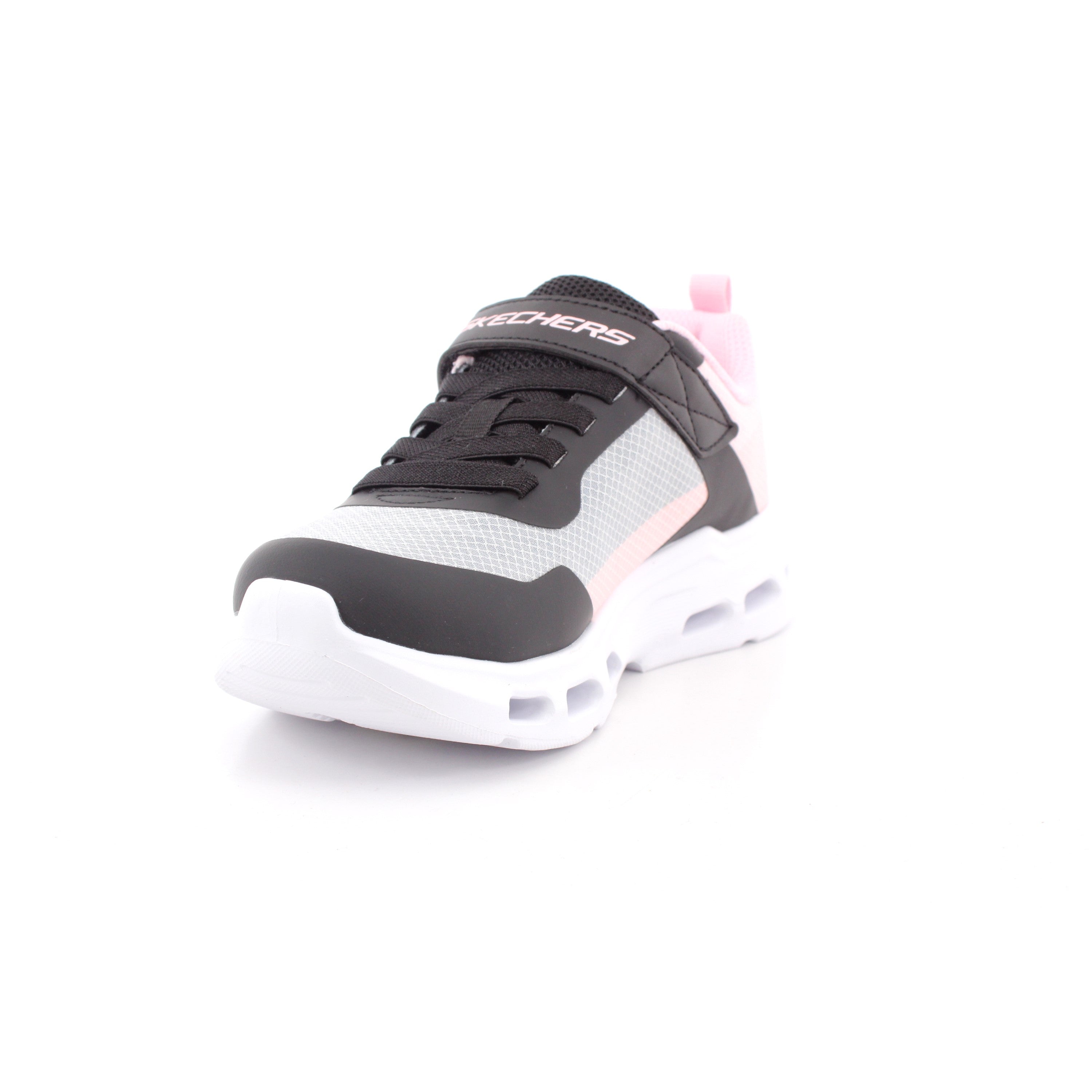 SKECHERS GLIDE-STEP BKMTBLACK/MU