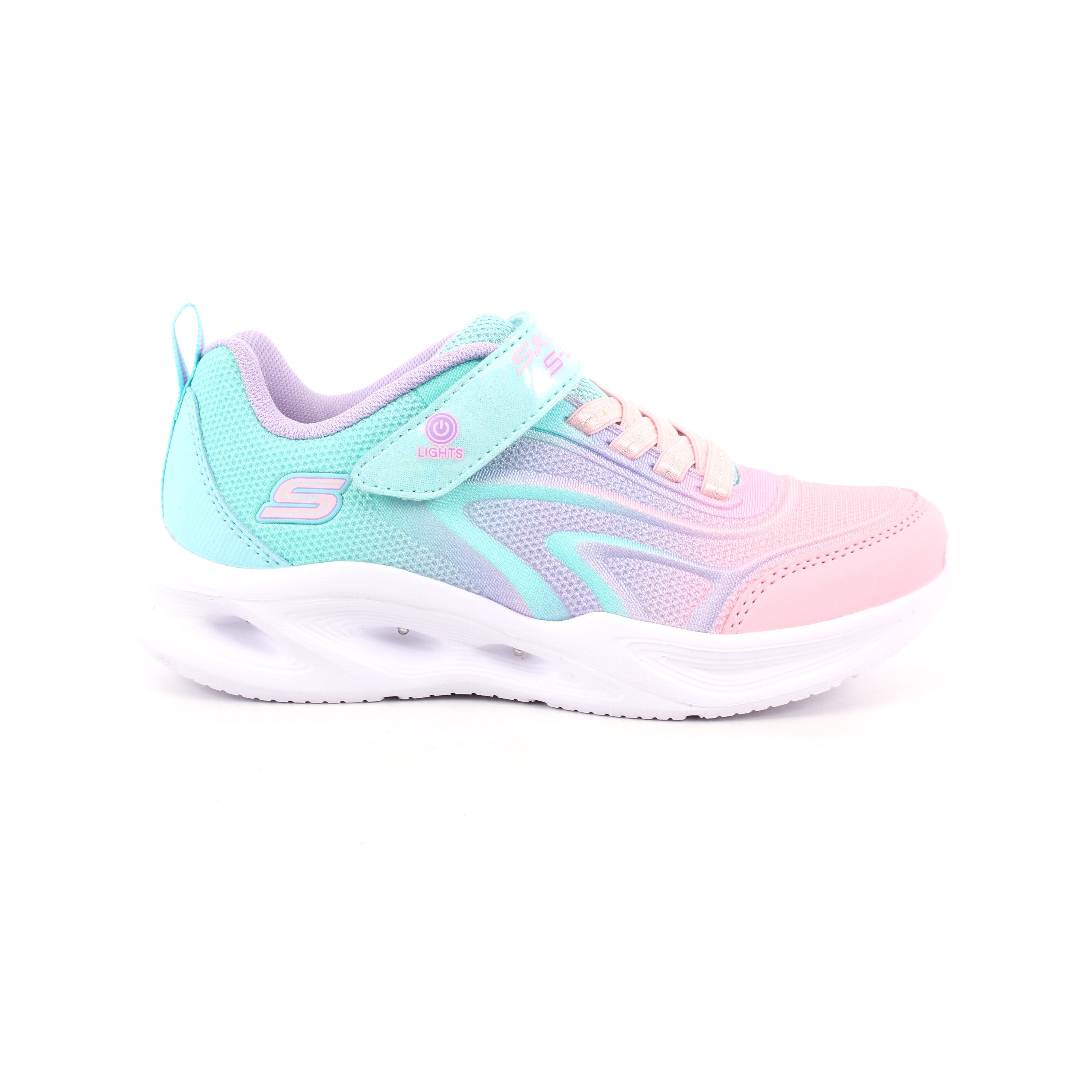 SKECHERS SOLA GLOW AQMTAQUA/MUL
