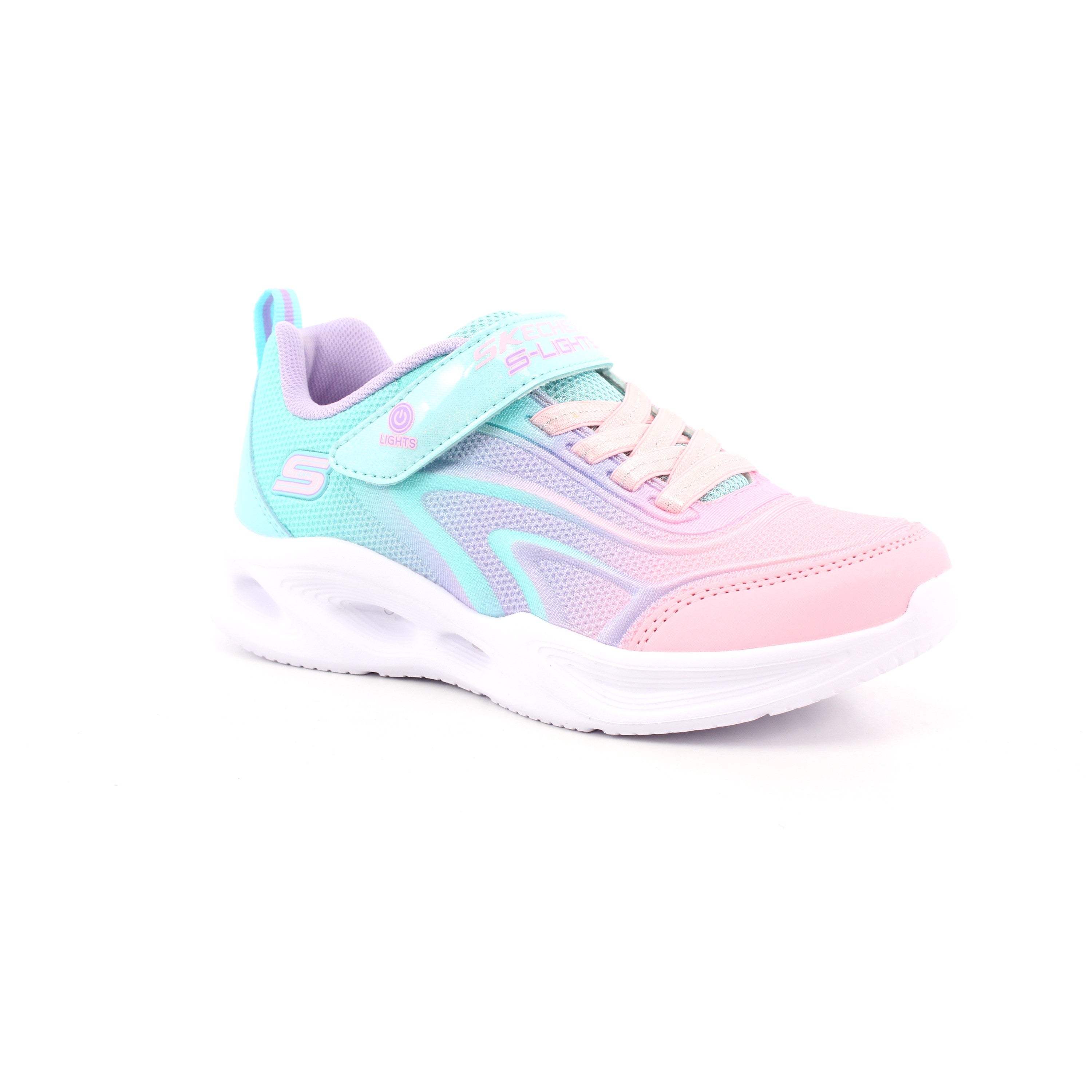SKECHERS SOLA GLOW AQMTAQUA/MUL