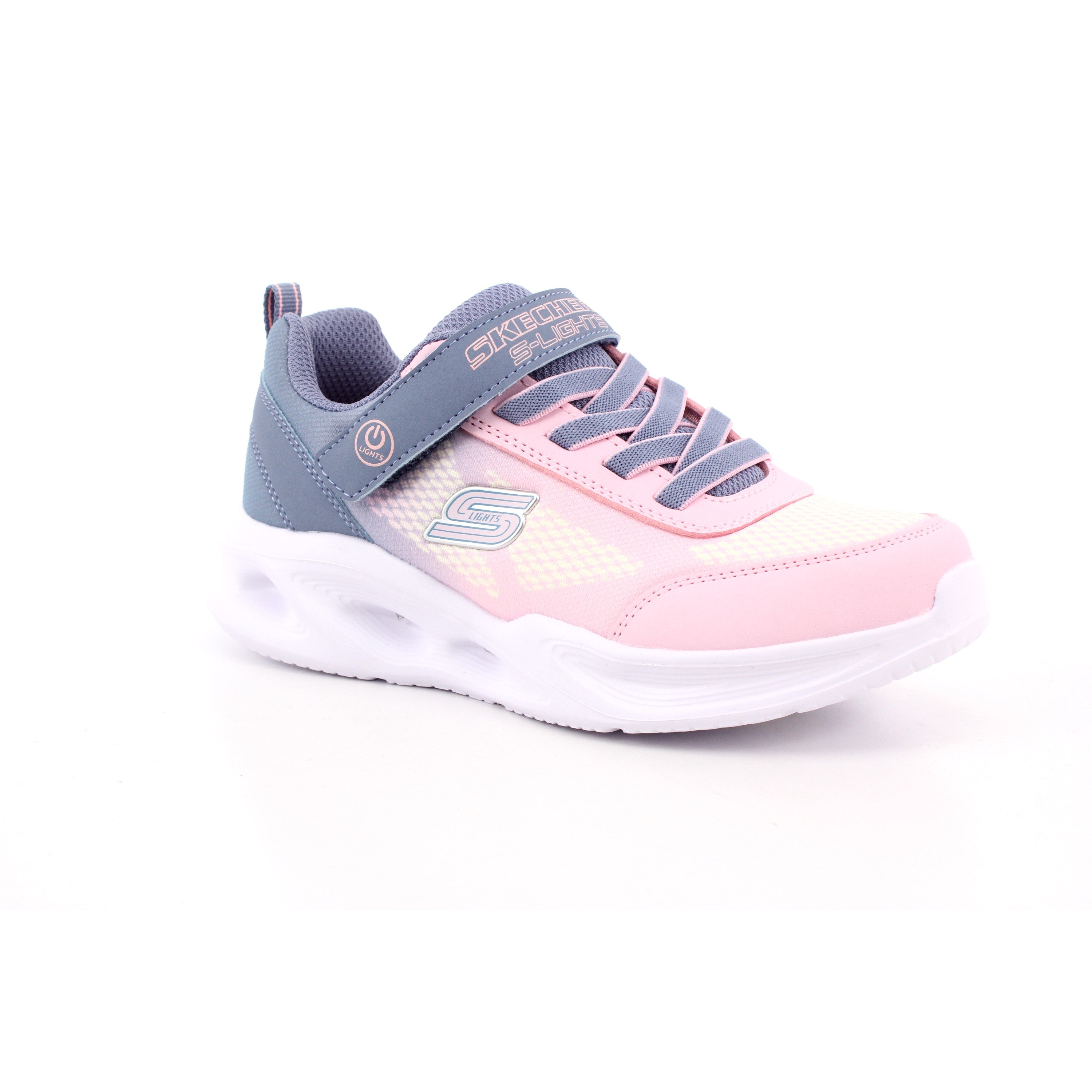 SKECHERS SOLA GLOW GYLPGRY/LT.P