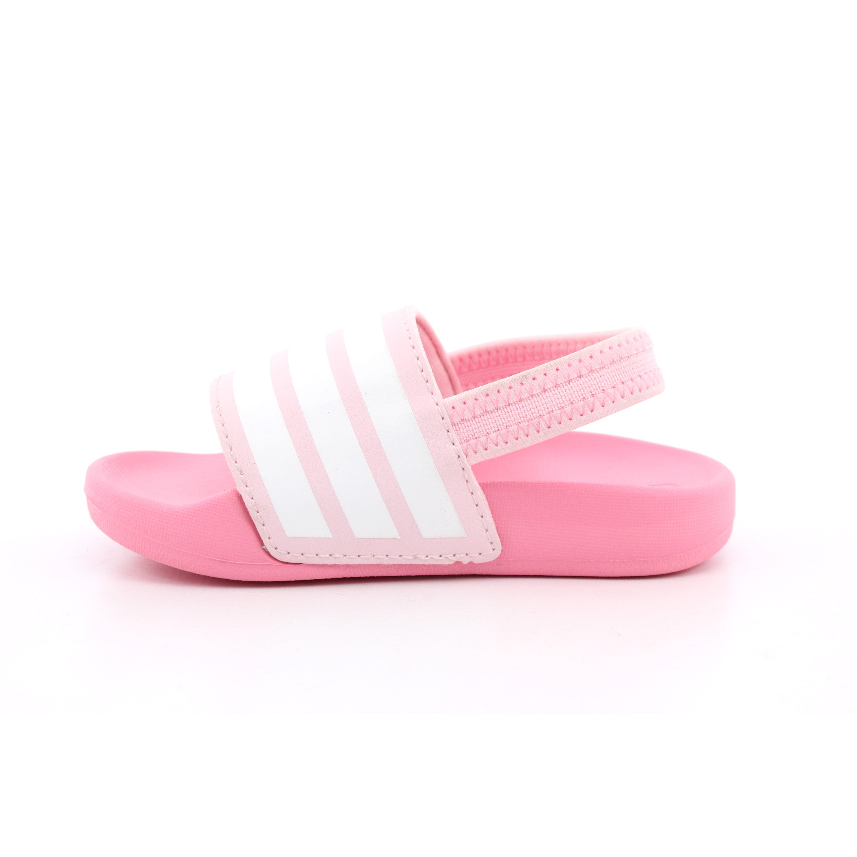 ADILETTE ESTRAP SLIDES INFANTS PINK