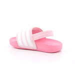 ADILETTE ESTRAP SLIDES INFANTS PINK
