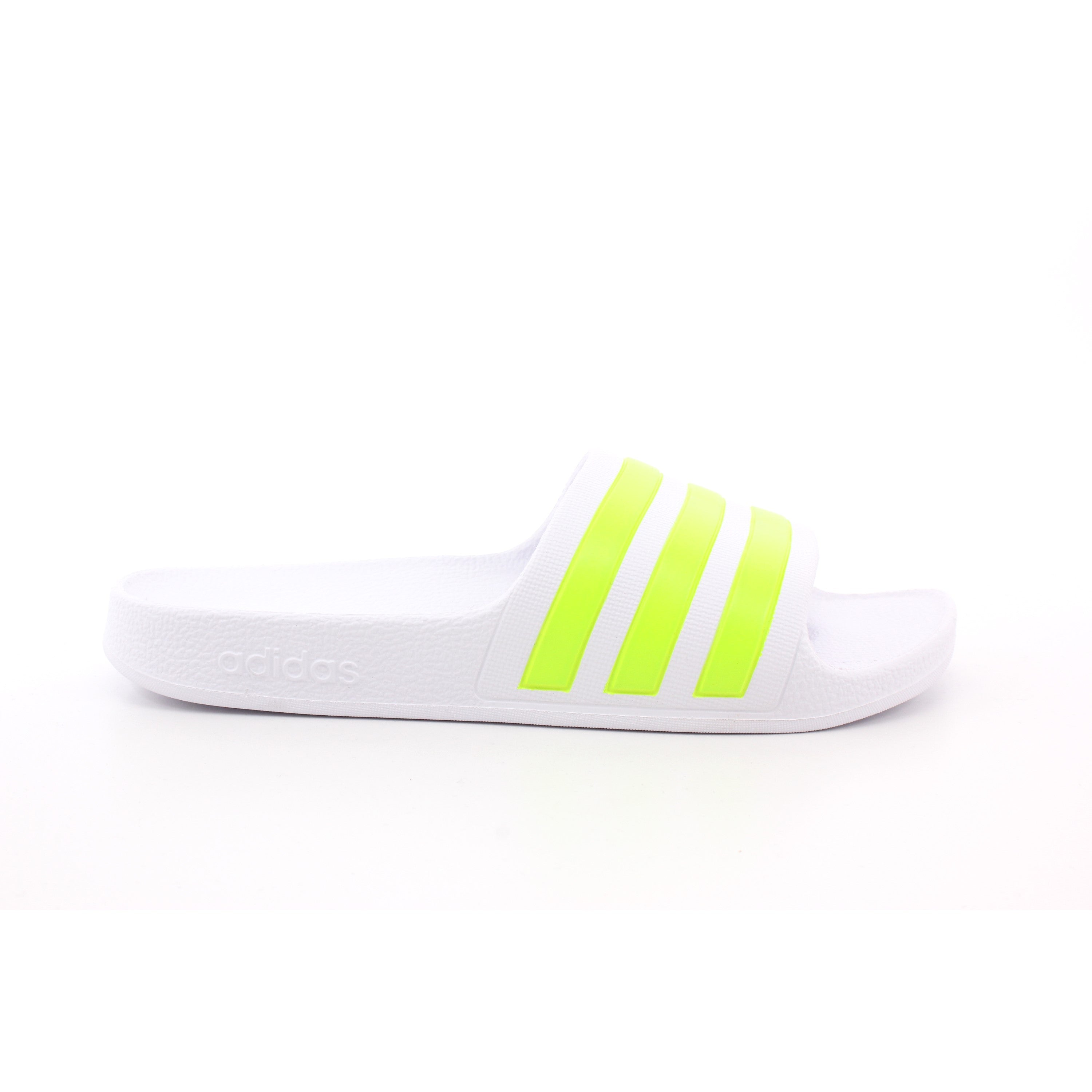 ADILETTE AQUA SLIDES KIDS WHITE