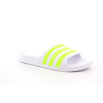 ADILETTE AQUA SLIDES KIDS WHITE