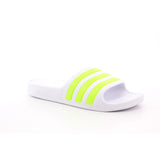 ADILETTE AQUA SLIDES KIDS WHITE