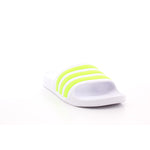 ADILETTE AQUA SLIDES KIDS WHITE