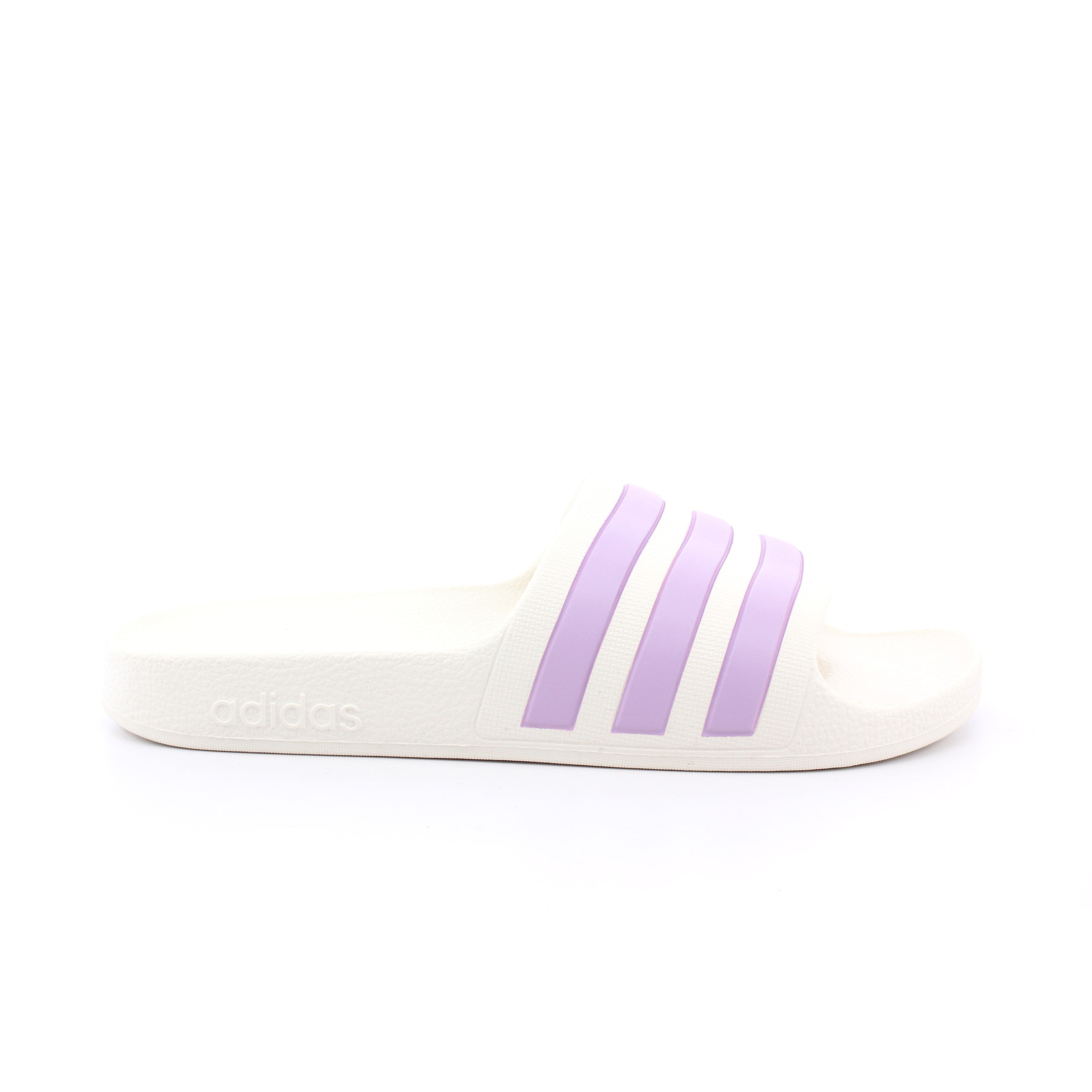 ADILETTE AQUA SLIDES KIDS WHITE