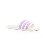 ADILETTE AQUA SLIDES KIDS WHITE