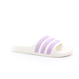 ADILETTE AQUA SLIDES KIDS WHITE