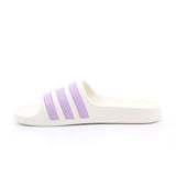 ADILETTE AQUA SLIDES KIDS WHITE