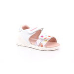 SANDALIA ESTAMPADA NAPA BLANCO