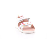 SANDALIA ESTAMPADA NAPA BLANCO