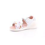 SANDALIA ESTAMPADA NAPA BLANCO