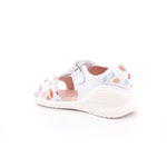 SANDALIA ESTAMPADA NAPA BLANCO