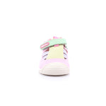 SANDALIA LONA BASICA LUREX FUCSIA