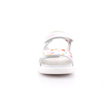 SANDALIA ESTAMPADA NAPA BLANCO