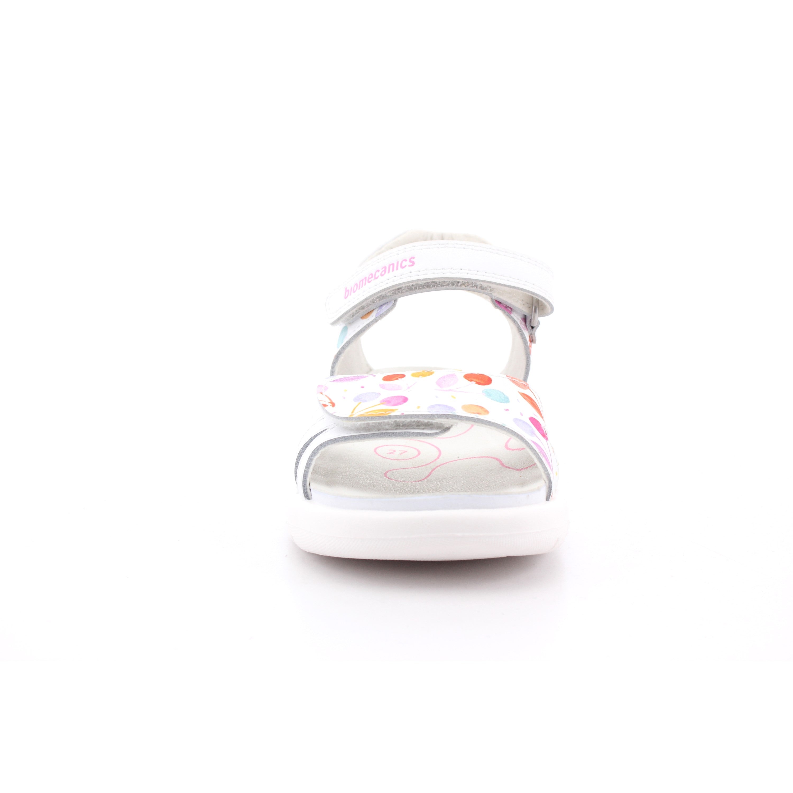SANDALIA ESTAMPADA NAPA BLANCO