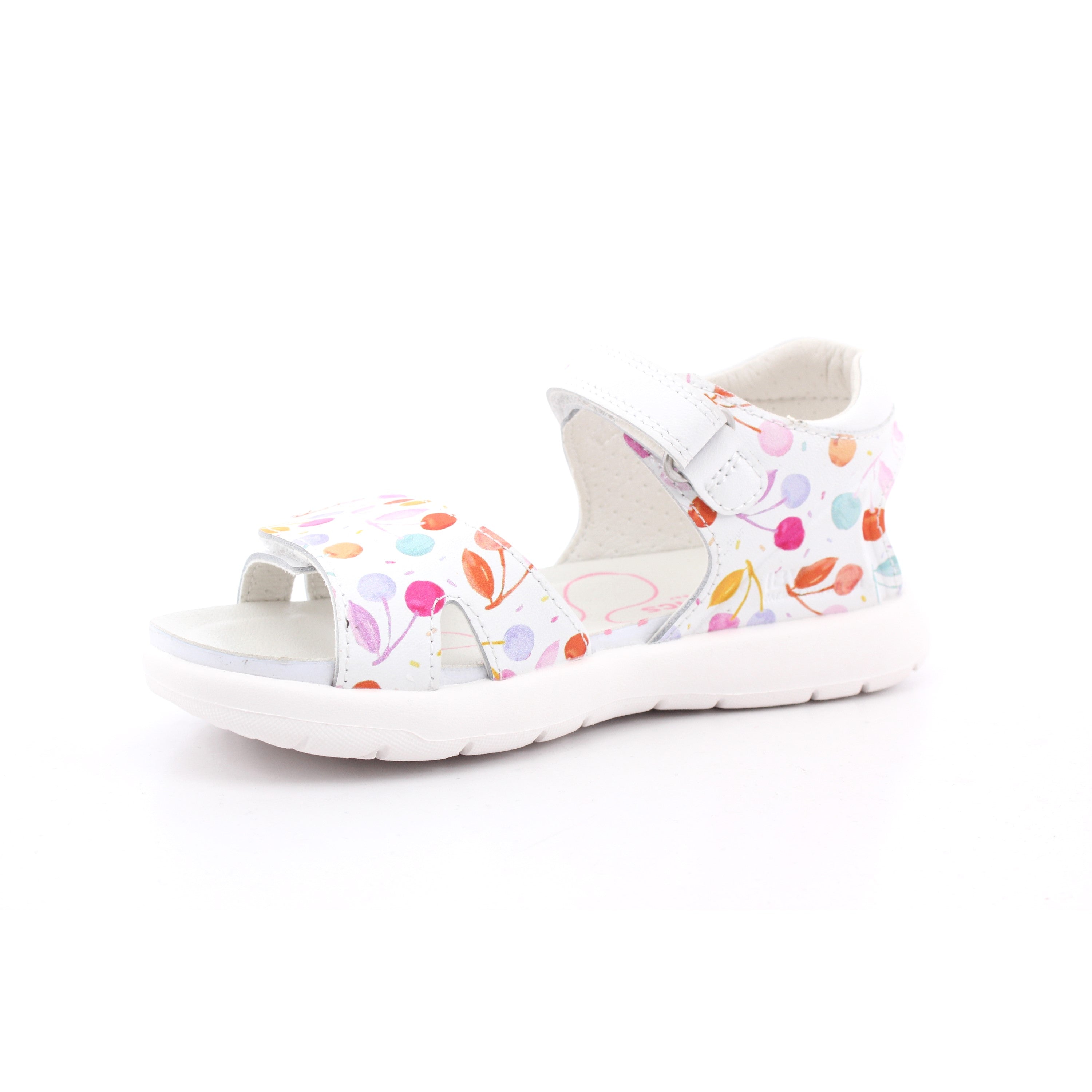 SANDALIA ESTAMPADA NAPA BLANCO