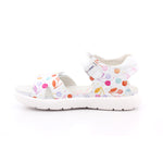 SANDALIA ESTAMPADA NAPA BLANCO