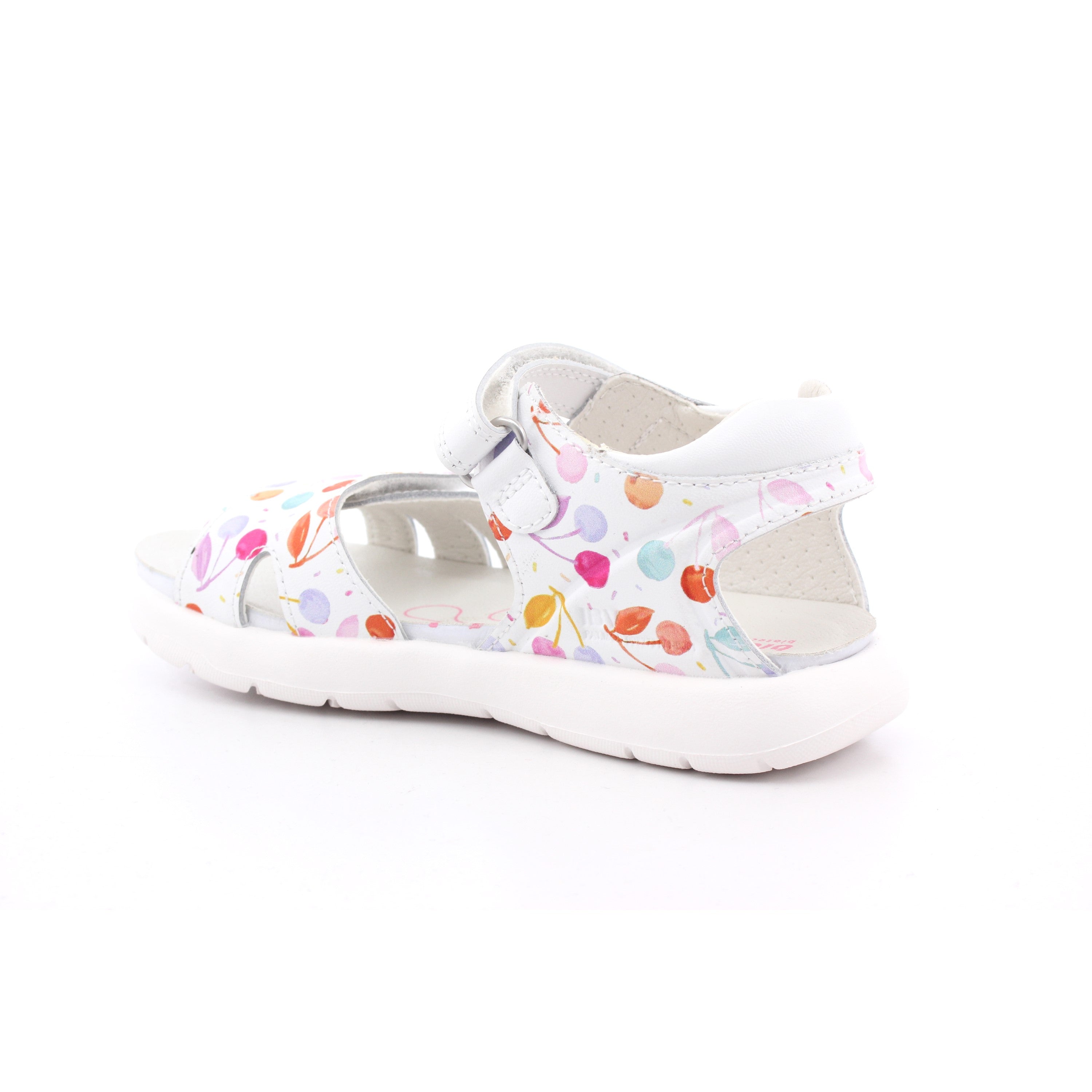 SANDALIA ESTAMPADA NAPA BLANCO