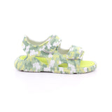 SANDALIA ESTAMPADA AQUA MAT VERDE