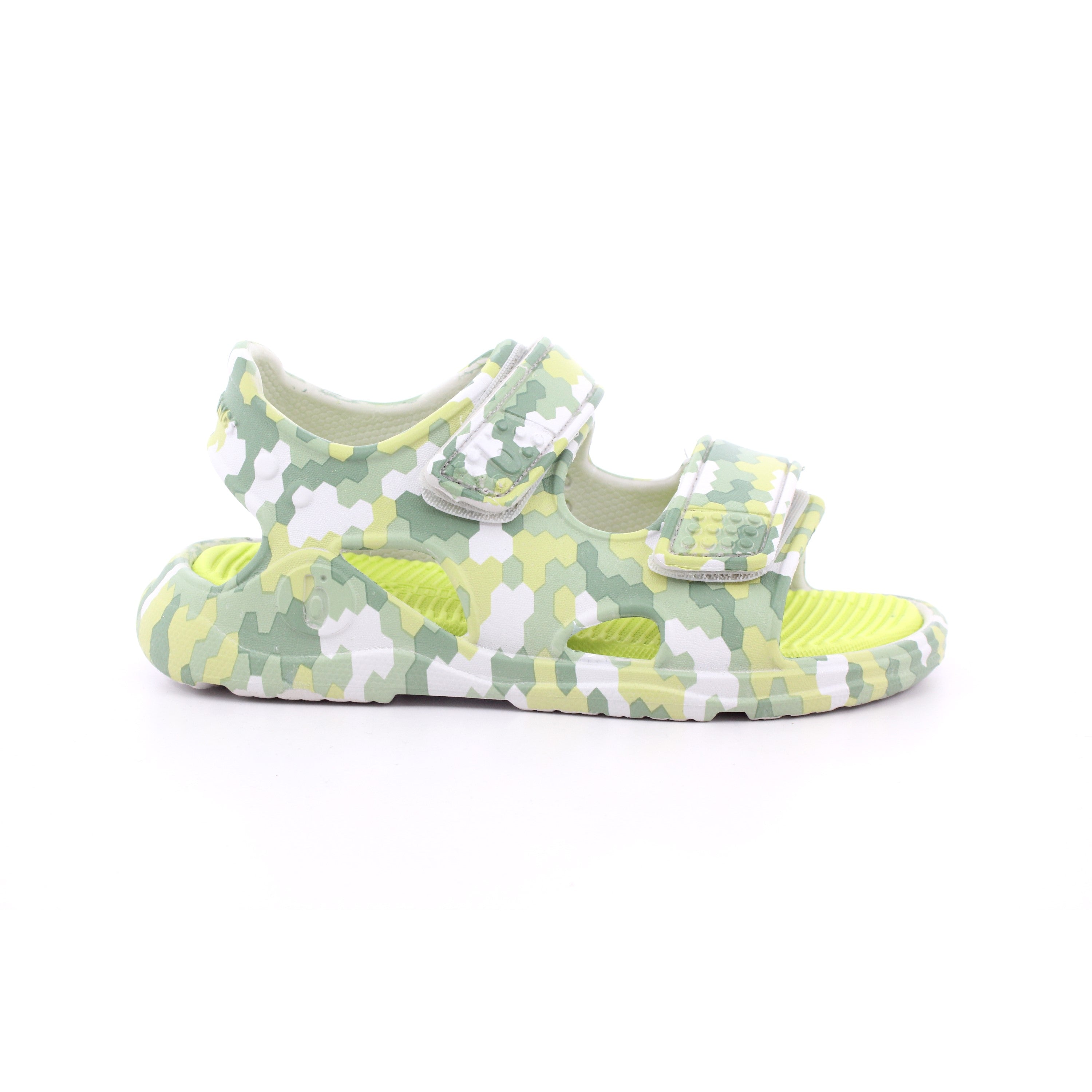 SANDALIA ESTAMPADA AQUA MAT VERDE