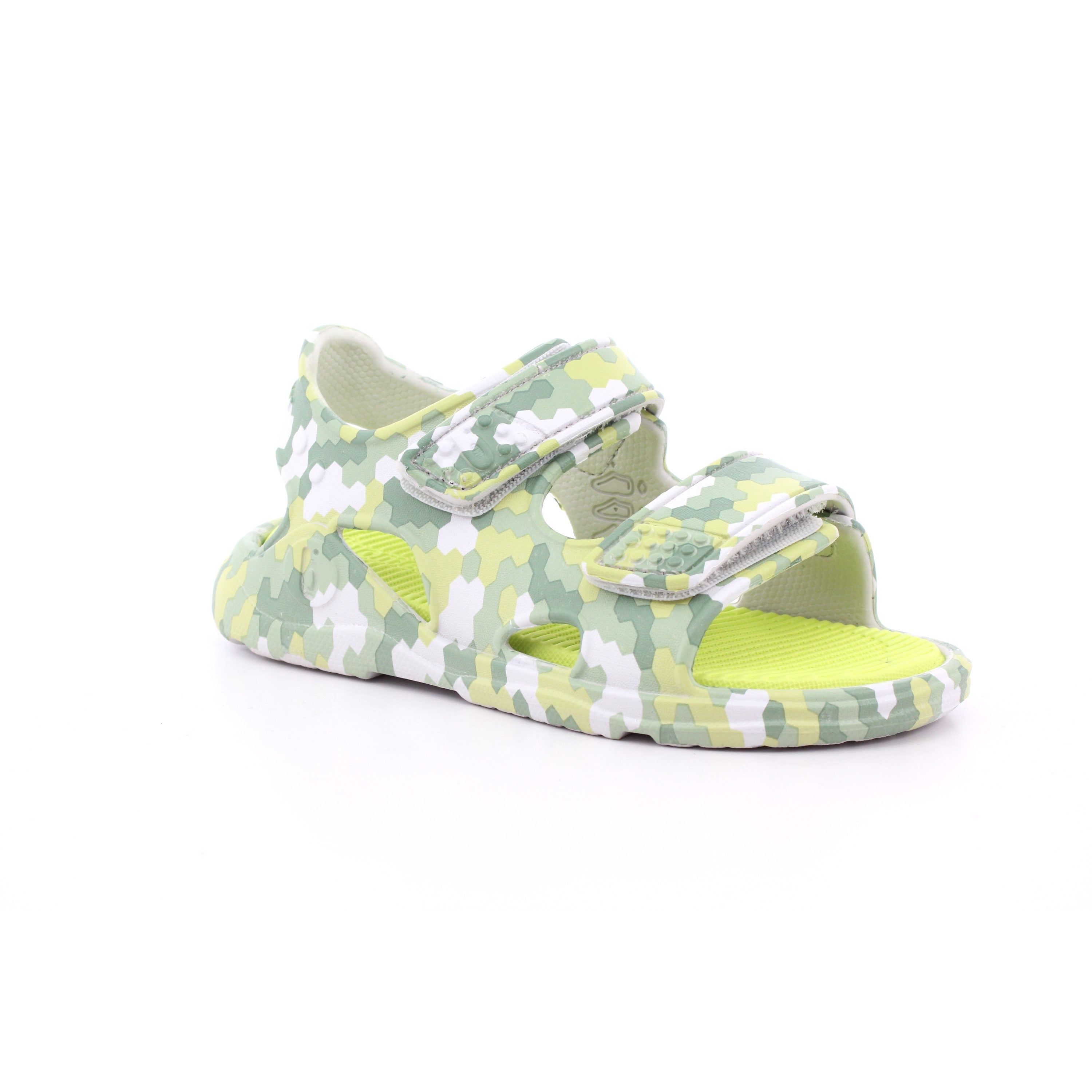 SANDALIA ESTAMPADA AQUA MAT VERDE