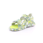 SANDALIA ESTAMPADA AQUA MAT VERDE