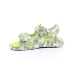 SANDALIA ESTAMPADA AQUA MAT VERDE
