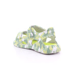 SANDALIA ESTAMPADA AQUA MAT VERDE