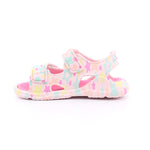 SANDALIA ESTAMPADA AQUA MAT ROSA