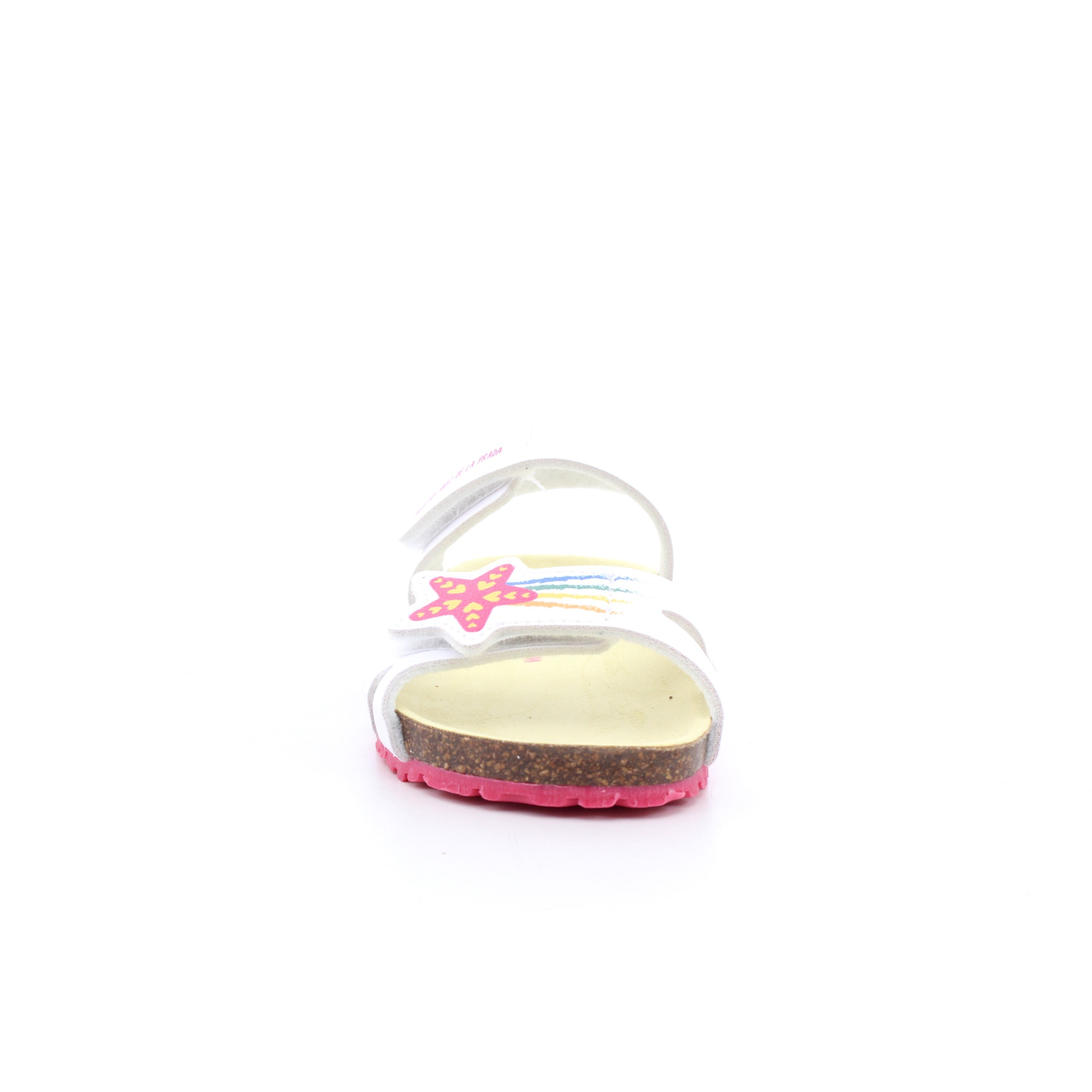 SANDALIA BIO ESTRELLA MAT BLANCO